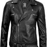 Apex Noir Chaqueta de Cuero