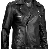 Apex Noir Chaqueta de Cuero