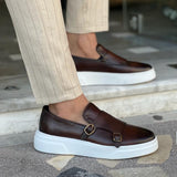 Mocasines de Cuero Slip-On