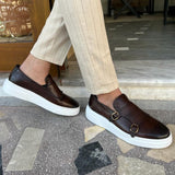 Mocasines de Cuero Slip-On