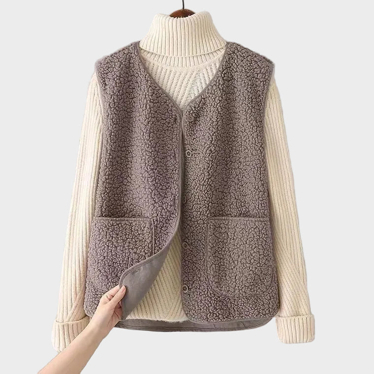 Aneta – Cardigan i ull – bild 5