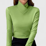 Clair | Elegant tröja med ståkrage