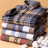 Camisa de cuadros de algodón para Hombre