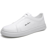 Zapatos de Cuero Slip-On