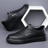 Zapatos de Cuero Slip-On