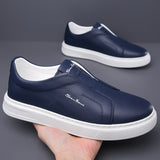 Zapatos de Cuero Slip-On