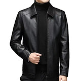 Chaqueta de Cuero Casual