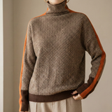 Eleanor | Högkrage Herringbone Luxe