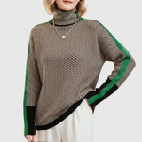 Eleanor | Högkrage Herringbone Luxe