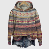 Gaby | Retro Etnisk Sweatshirt