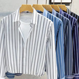 Camisa elegante de algodón premium para Hombre – Marino