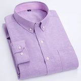 Camisa Atemporal de manga larga de algodón para Hombre