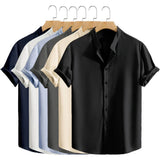 Camisa de Verano de Manga Corta