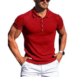 Camisa Polo Rayada Elegante