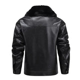 Chaqueta de cuero polar