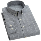 Camisa Atemporal de manga larga de algodón para Hombre