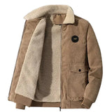 Chaqueta de Pana con Forro de Fleece