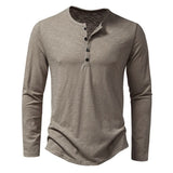 Camisa de polo de manga larga de algodón para Hombre
