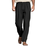 Pantalón Suelto de Lino