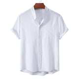 Camisa elegante de algodón premium para Hombre – Amarillo
