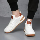 Zapatos de cuero con suela alta