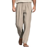 Pantalón Ancho de Lino