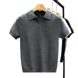 Camiseta Polo de Tejido Transpirable