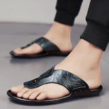 Sandalias de Cuero Elegantes