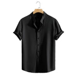 Camisa de Verano de Manga Corta