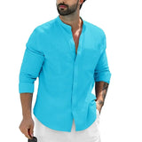 Camisa de lino casual