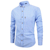 Camisa elegante de algodón premium para Hombre Confort+