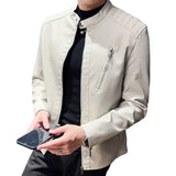 Chaqueta de Cuero Elegante