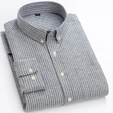 Camisa Atemporal de manga larga de algodón para Hombre