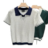 Luca - polo de tejido Riccio de