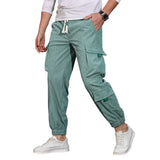 Pantalón Cargo en Tejido Acanalado