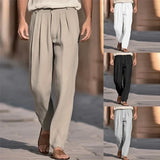 Pantalón Suelto de Lino