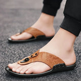 Sandalias de Cuero Elegantes