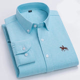 Camisa elegante de algodón para Hombre – Verde