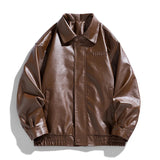 Chaqueta de moto de cuero