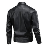 Chaqueta de Cuero Retro