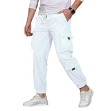 Pantalón Cargo en Tejido Acanalado