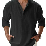 Jacques – Camisa transpirable de lino para Hombre