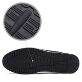 Zapatos de Cuero de Ciudad Slip-On