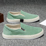 Zapatillas Elegantes de Lona Slip-On