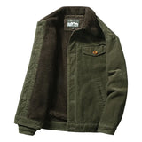 Chaqueta de Invierno de Terciopelo