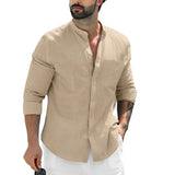 Camisa casual de lino para Hombre Esencial