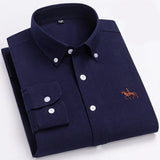 Camisa elegante de algodón para Hombre – Verde