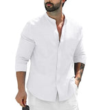 Camisa de lino casual