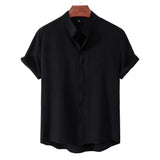 Camisa elegante de algodón premium para Hombre – Amarillo