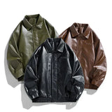 Chaqueta de moto de cuero